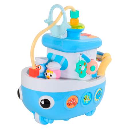 Развивающая игрушка Smart Baby Кораблик музыкальный интерактивный JB0334078