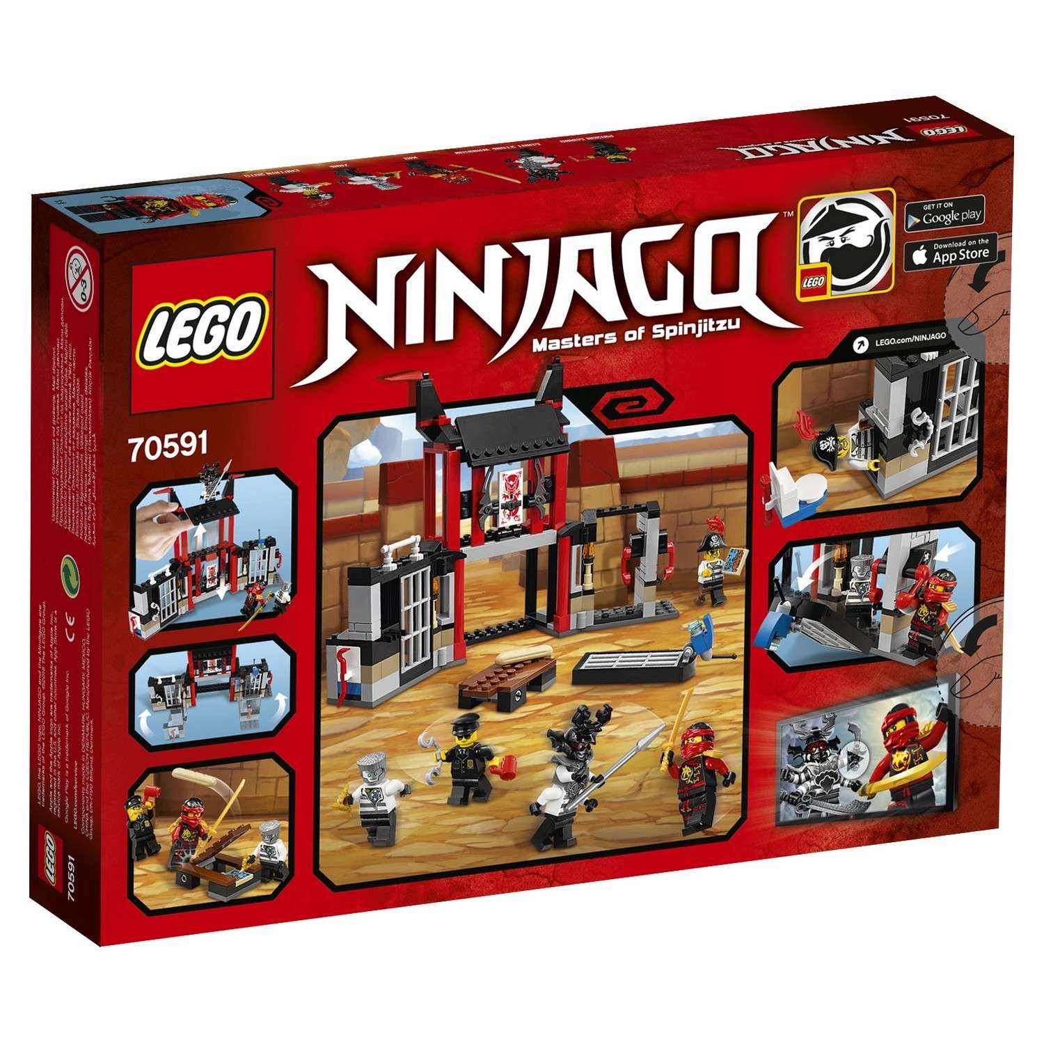 Конструктор LEGO Ninjago Побег из тюрьмы Криптариум (70591) - фото 3