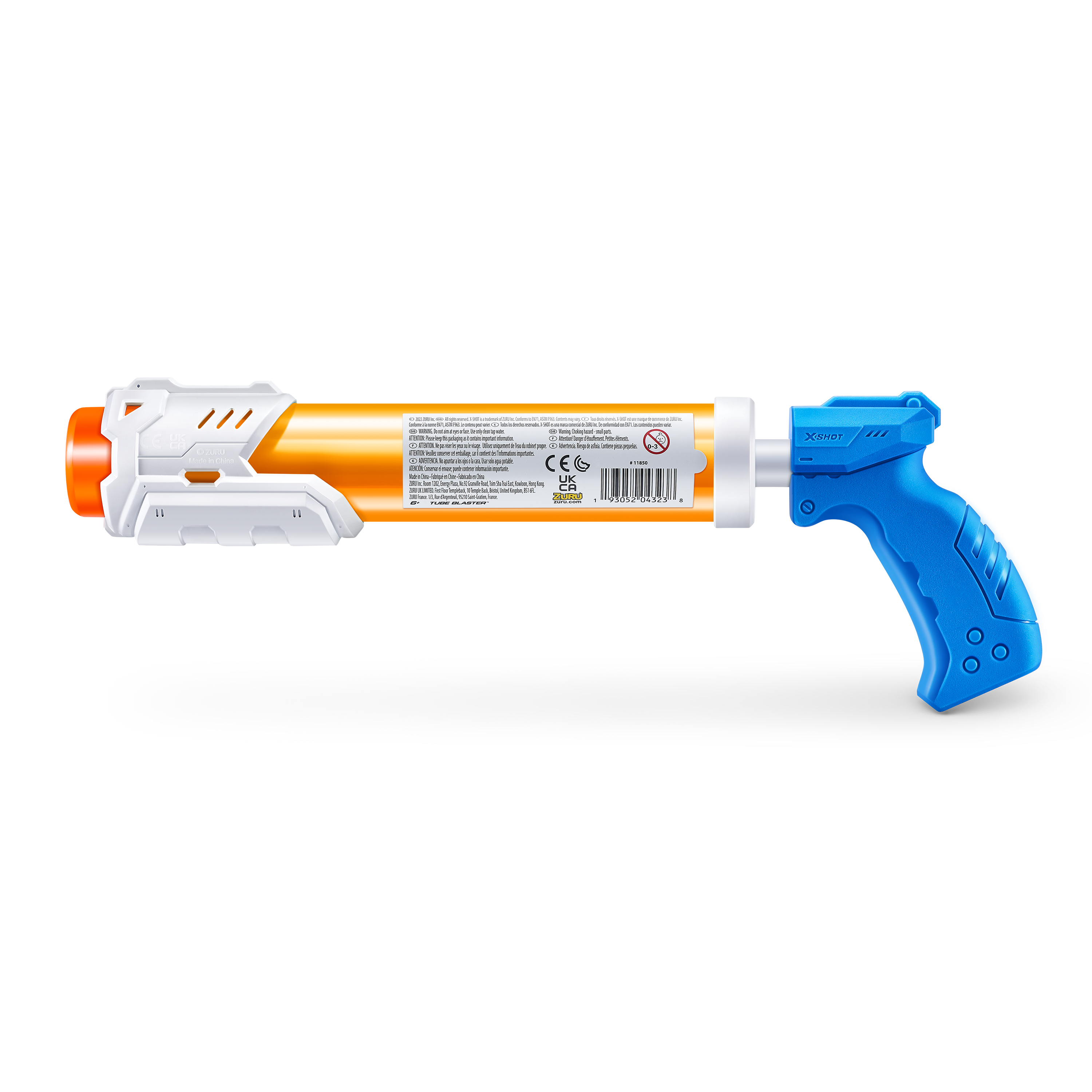 Бластер водный Zuru Zuru XSHOT  Water TUBE Soaker средний в ассортименте - фото 14