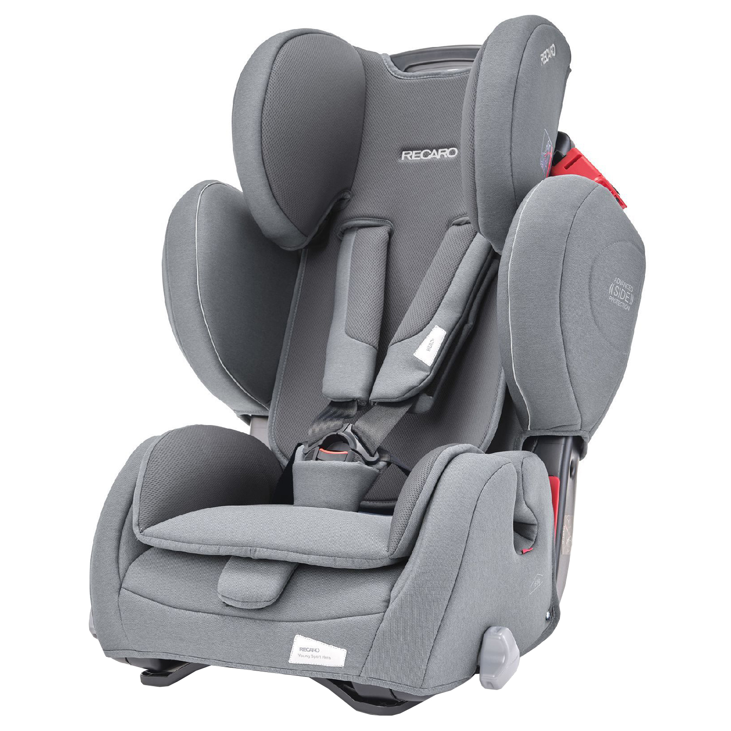 Автокресло Recaro Young Sport Hero Prime Silent Grey 00088014310050 - фото 1