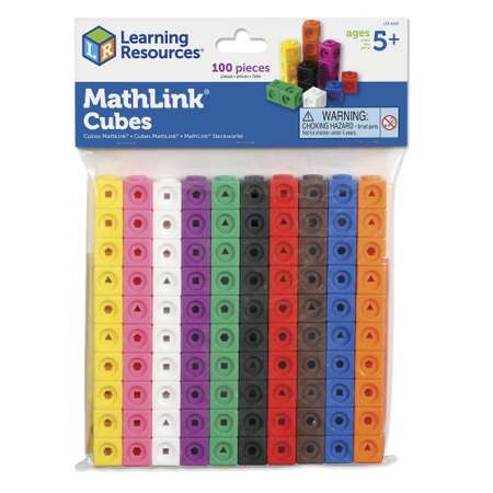 Кубики Learning Resources Математические связи 100шт