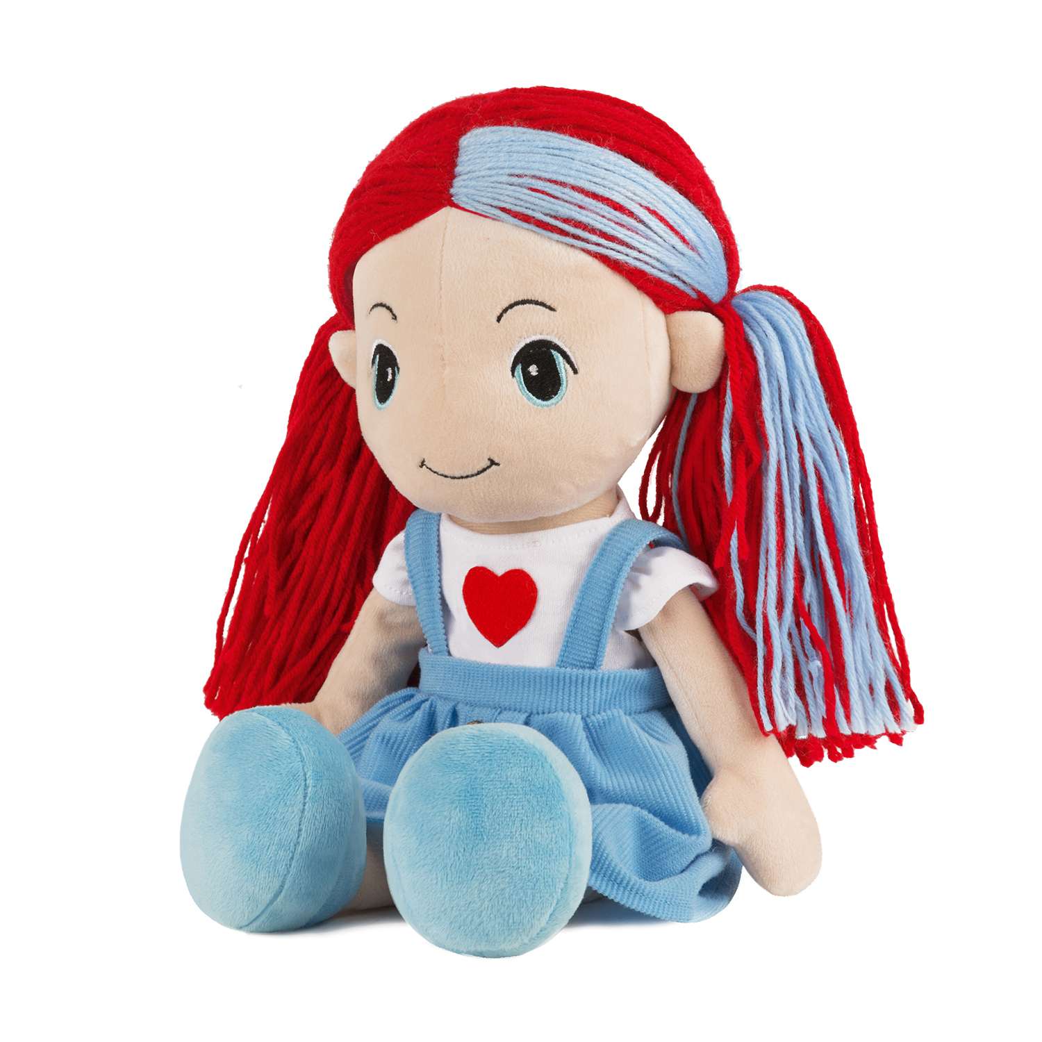 Кукла Maxitoys Стильняшка с голубой прядью MT-HH-R20191 - фото 1