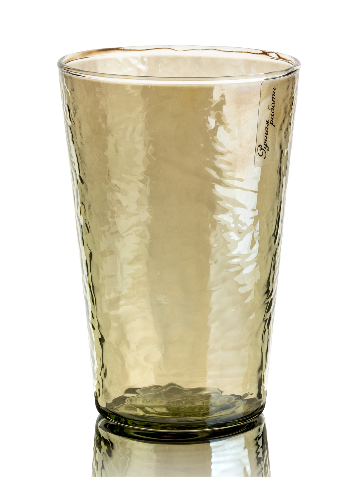 Стакан для напитков DeNASTIA 8.3x8.3x12.5 см 375мл зеленый G000246 - фото 2