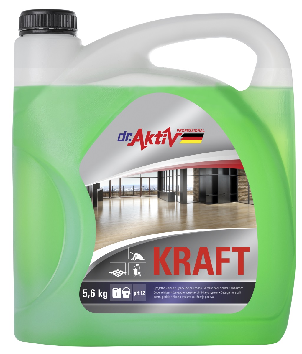 Моющее средство для полов Dr.Aktiv Professional Kraft щелочное 5.6 кг - фото 1