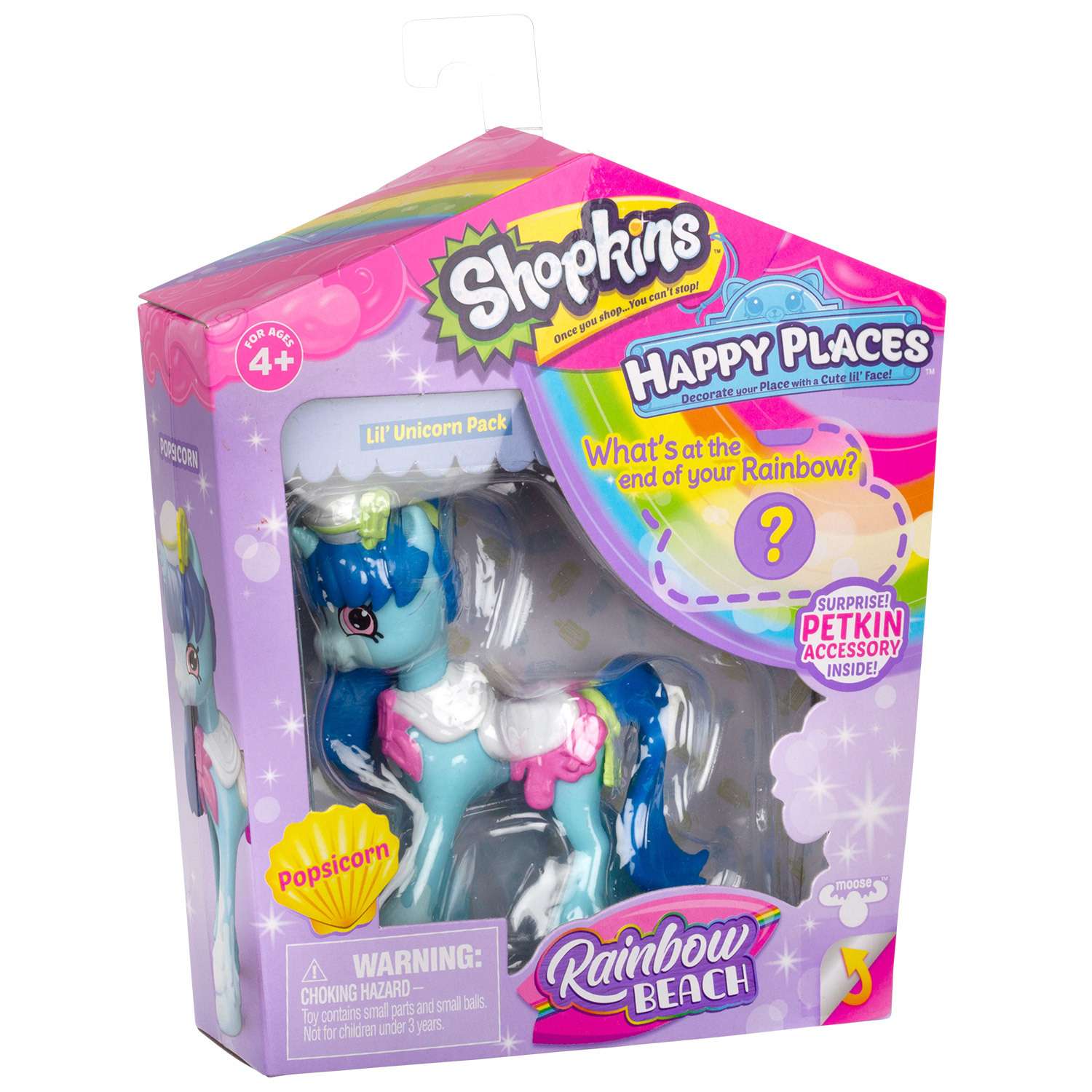 Игрушка Happy Places Shopkins с пони Попсикорн 56843 в непрозрачной упаковке (Сюрприз) - фото 3