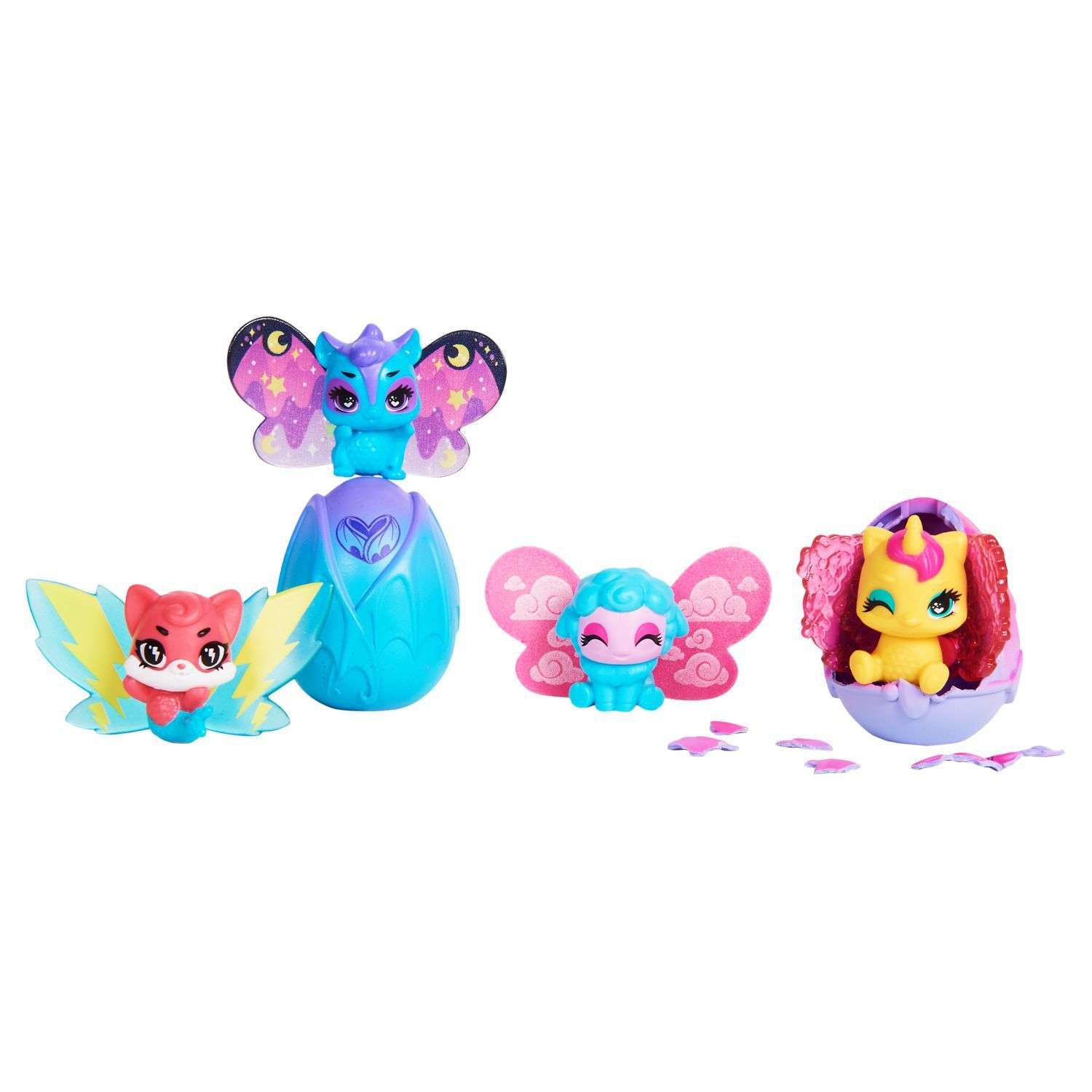 Набор фигурок Hatchimals S9 4шт в непрозрачной упаковке (Cюрприз) 6059012 - фото 3