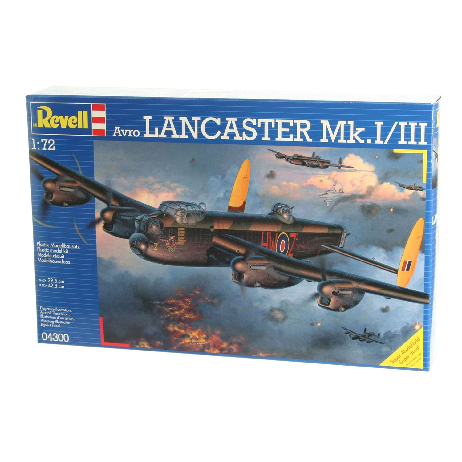 Сборная модель Revell Самолет 1942г. Великобритания Avro Lancaster Mk. I/II 1:72 04300 - фото 2