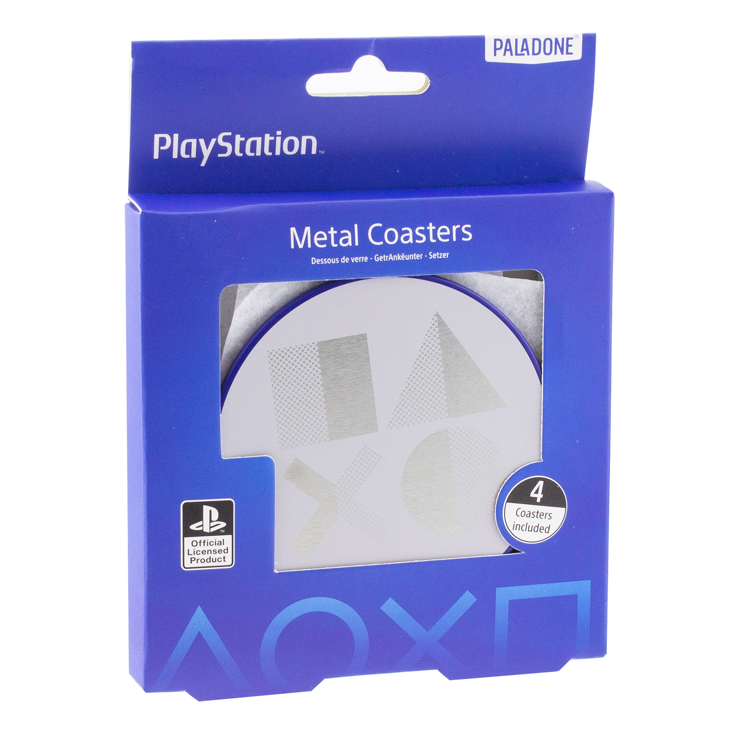 Подставки под напитки PALADONE Playstation Metal Coasters PS5 PP8341PS - фото 2