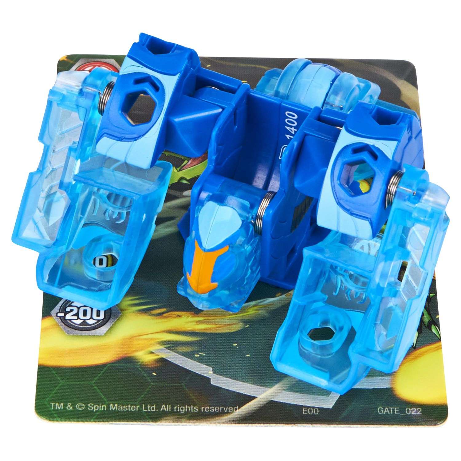 Фигурка-трансформер Bakugan Геоган S3 Bad Boss Blue 6059850/20131554 - фото 4