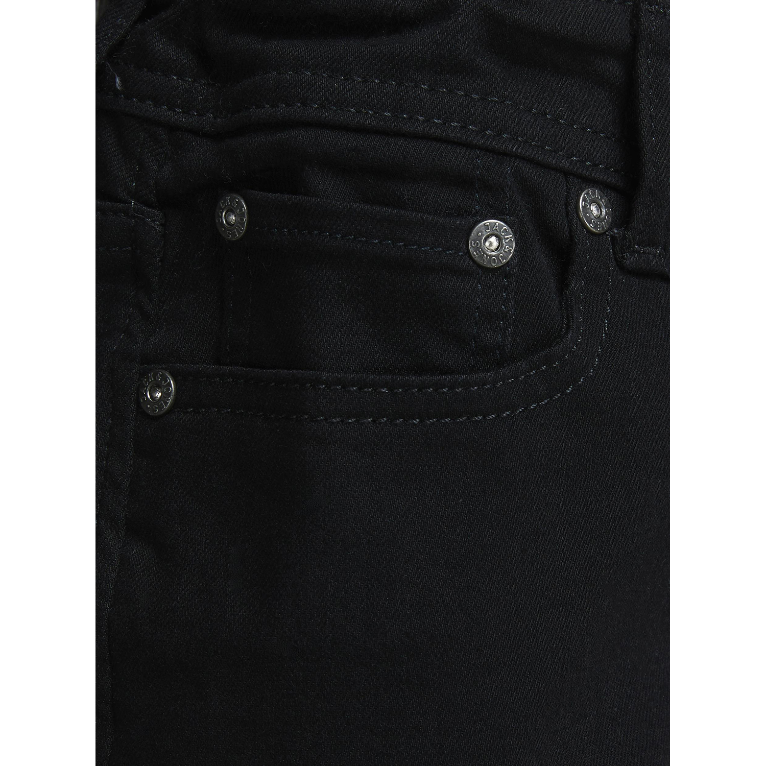 Брюки JACK AND JONES JUNIOR 12149934/Black Denim - фото 2