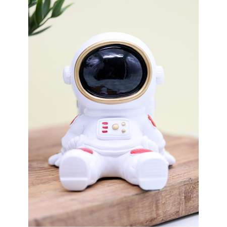 Подставка для канцелярии iLikeGift Astronaut red