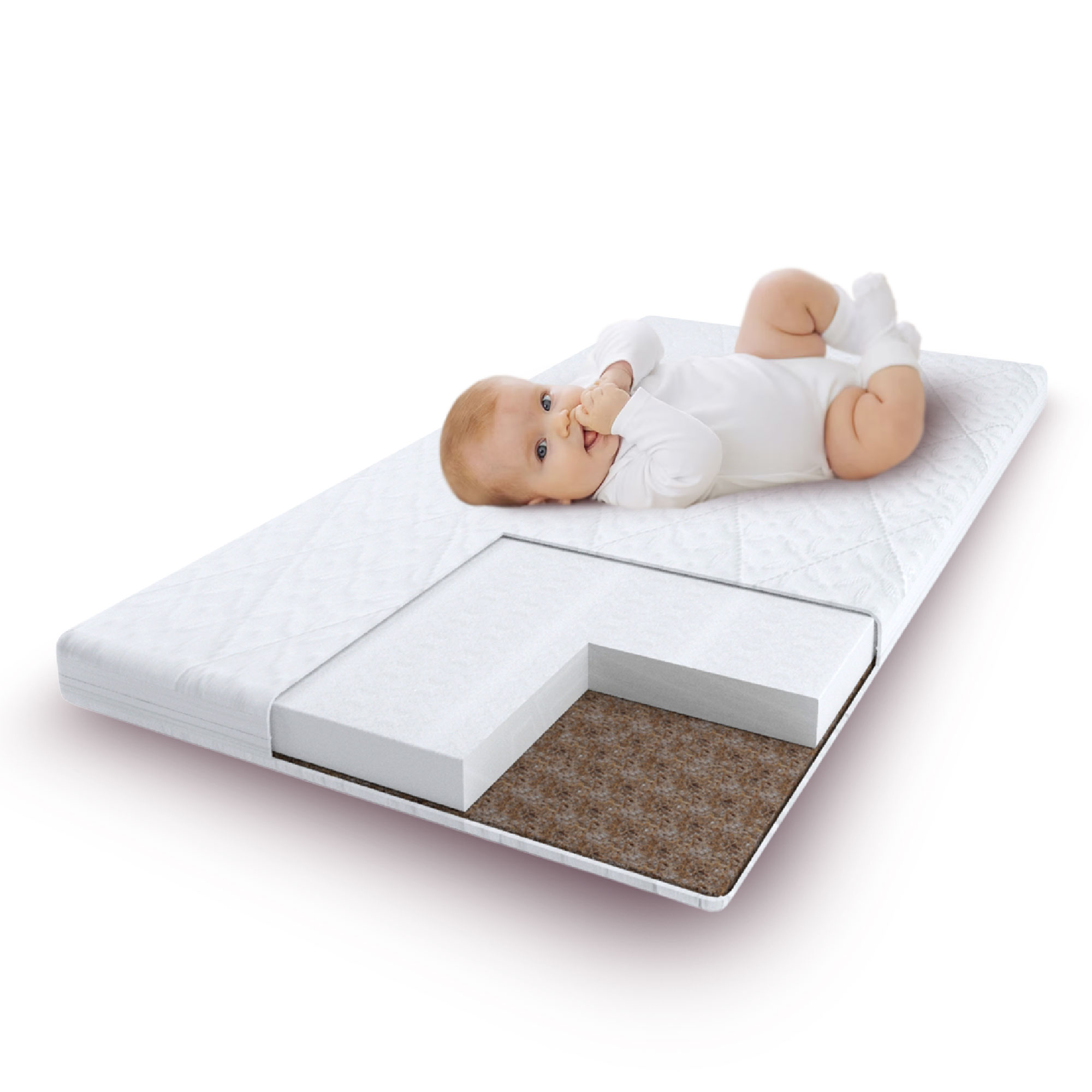 Матрас Amarobaby Joy Classic 119*59*7cм - фото 1