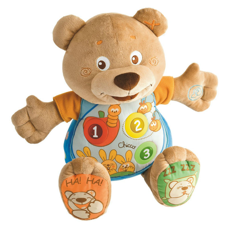 Говорящий мишка Chicco TEDDY русский-английский, с 6 месяцев - фото 2