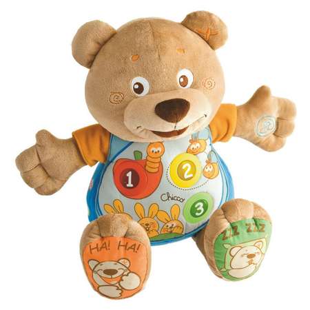 Говорящий мишка Chicco TEDDY русский-английский, с 6 месяцев