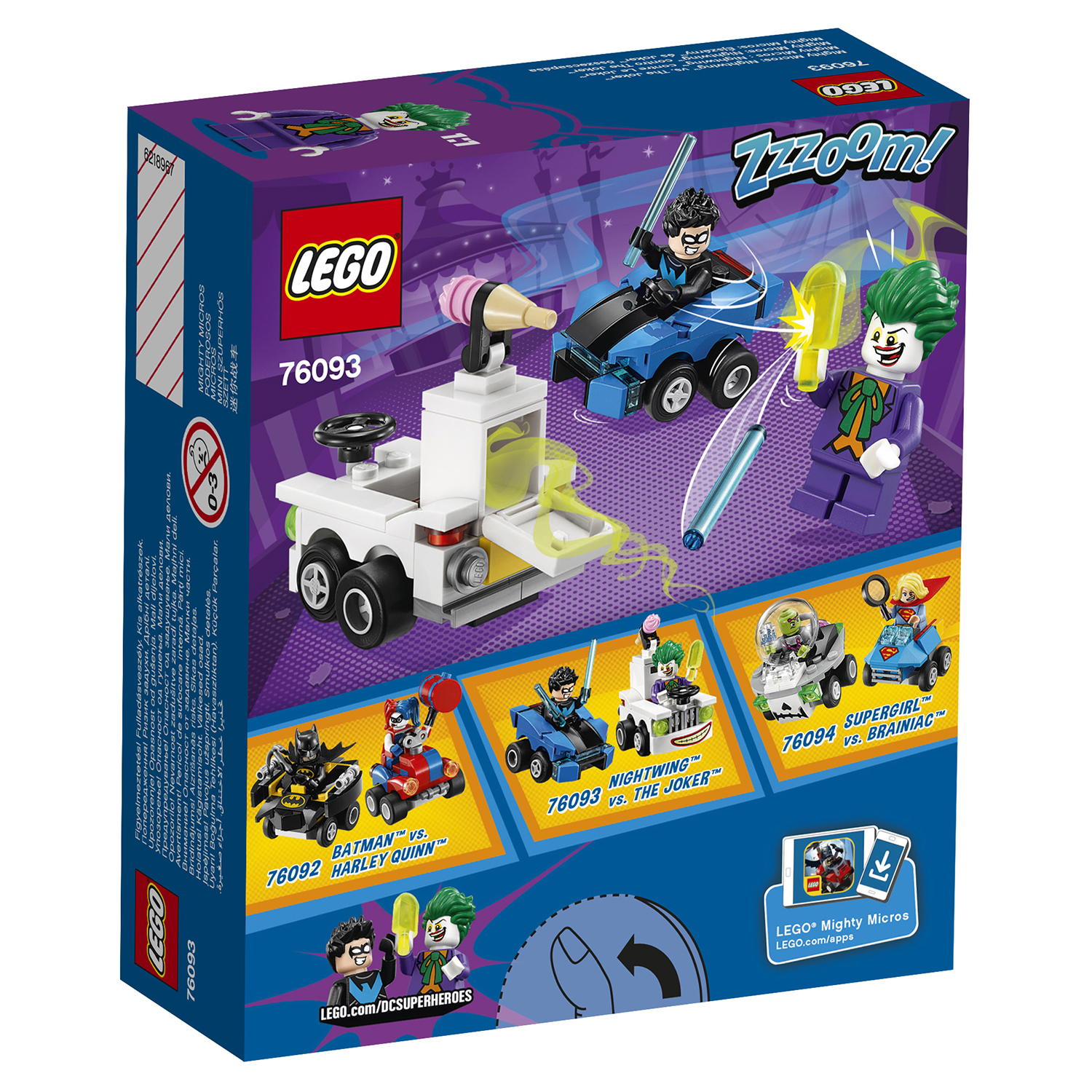 LEGO Mighty Micros Super Heroes 76093 419