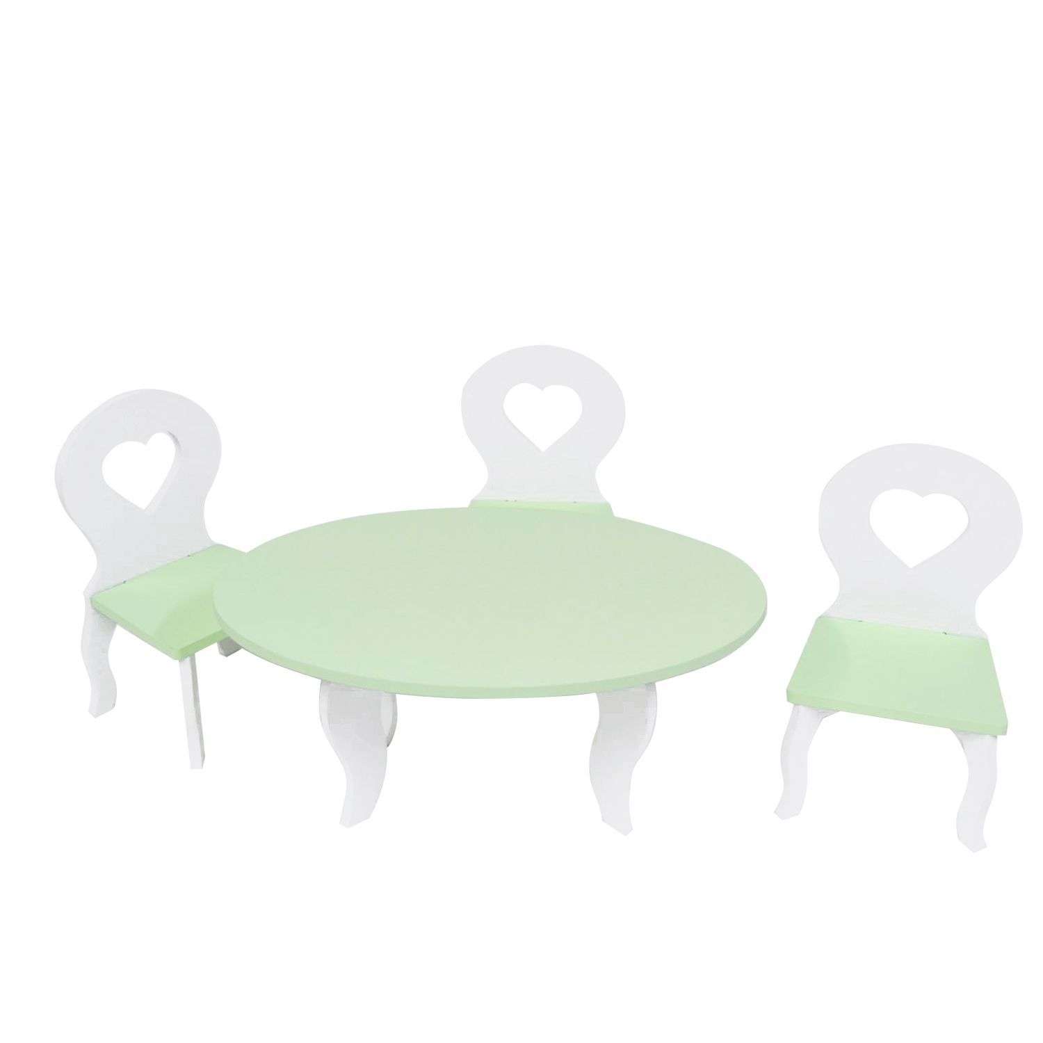 Мебель для кукол Paremo Шик набор 4предмета Белый Салатовый PFD120-51 PFD120-51 - фото 1