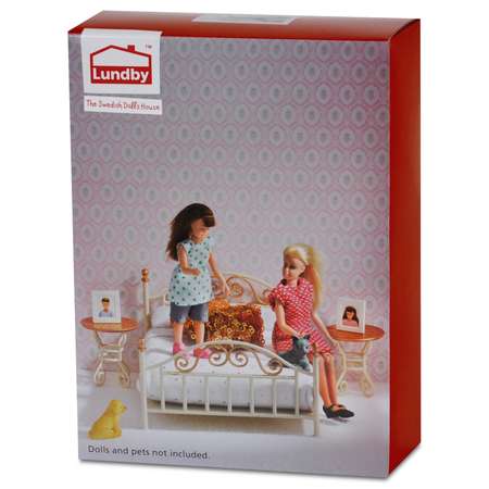 Мебель для домика Lundby Спальня 9предметов LB_60209200