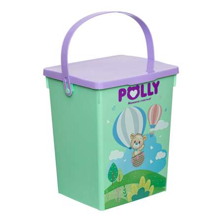 Контейнер для стирального порошка Полимербыт Polly 5л 4349320