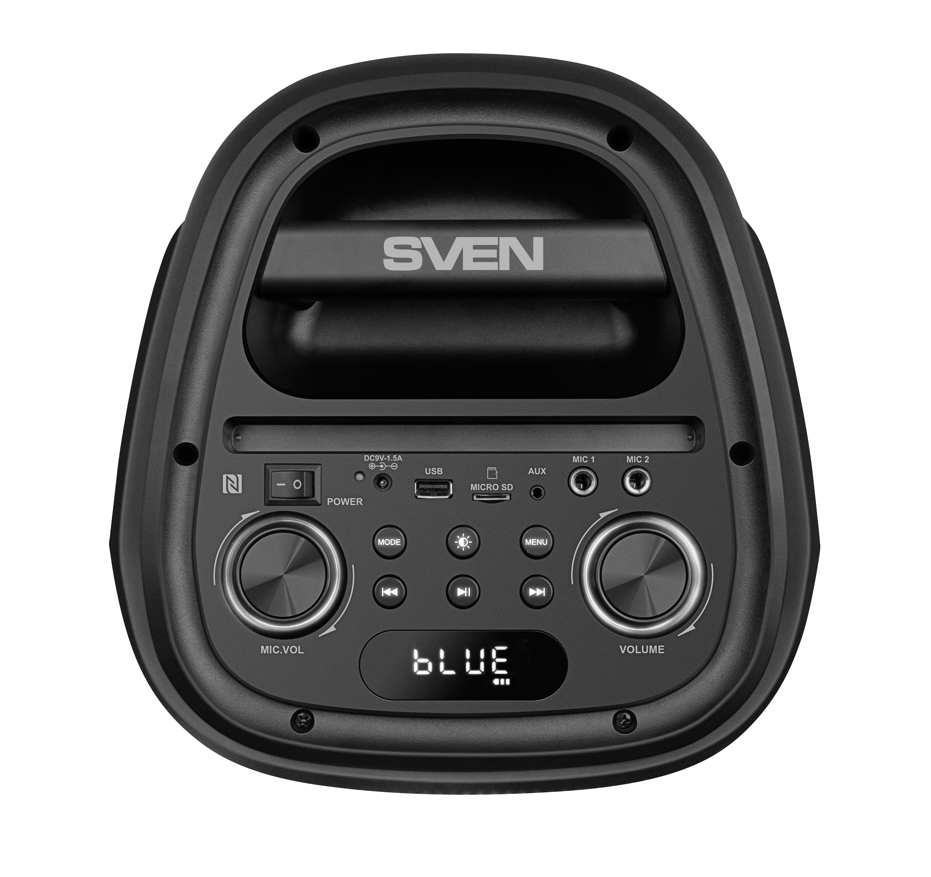 Колонка музыкальная SVEN АС PS-800 черный Bluetooth c подсветкой - фото 4