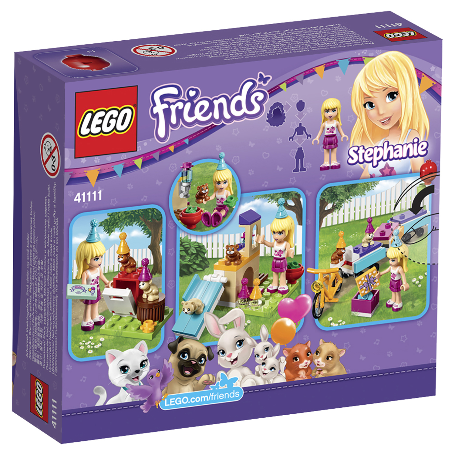 Конструктор LEGO Friends День рождения: велосипед (41111) - фото 3