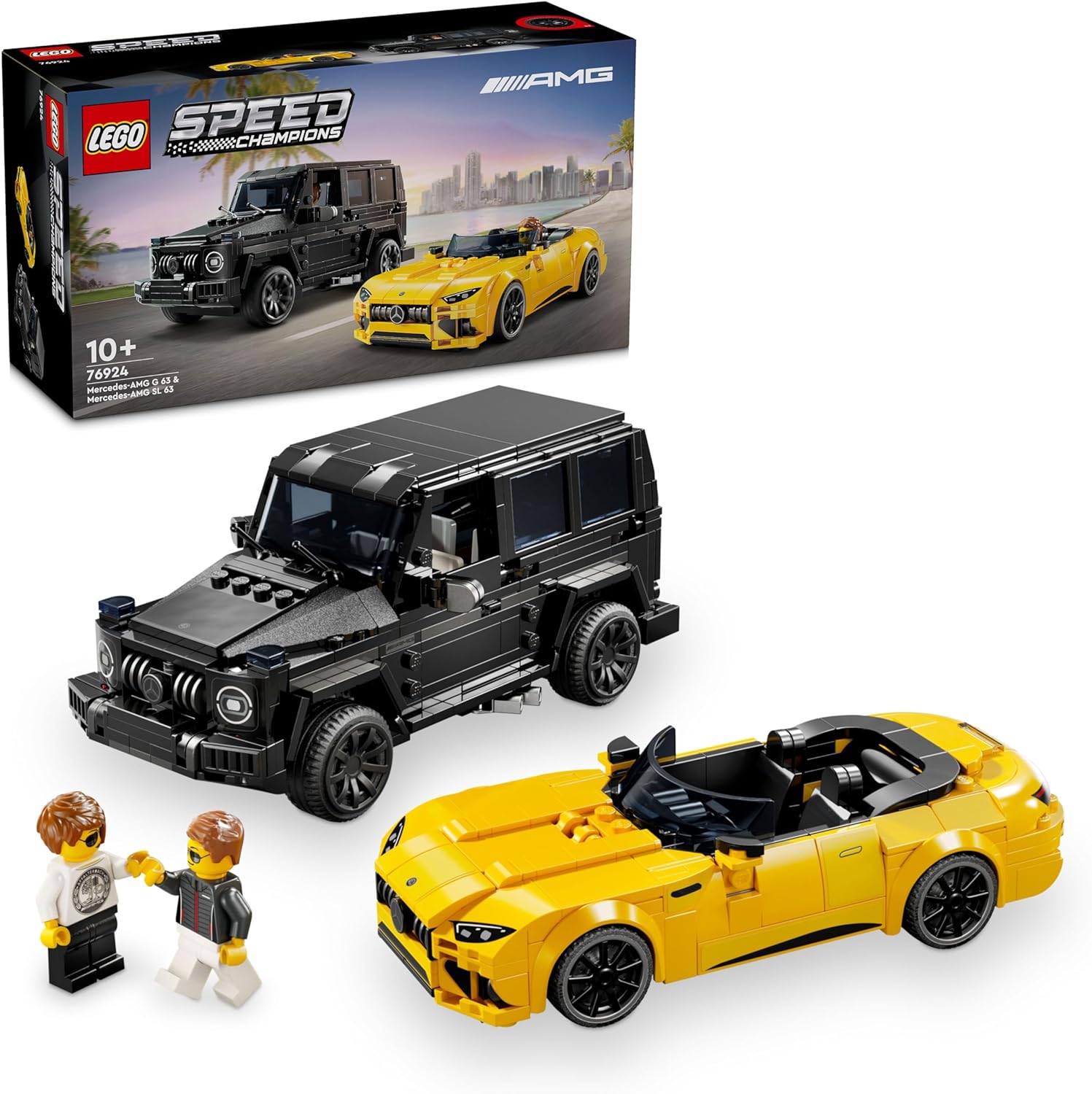 Конструктор LEGO Speed Champions Mercedes-AMG G 63 -Mercedes V29 76924 - фото 1