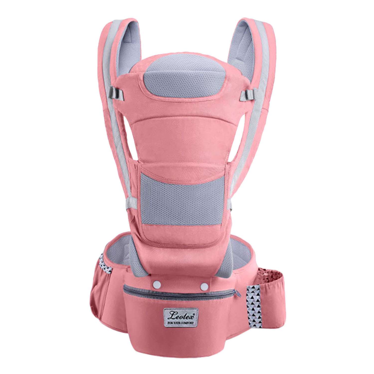 Рюкзак-переноска для детей Leotex розовый - фото 1