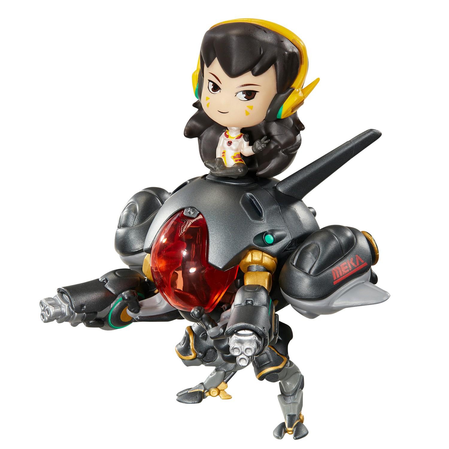 Фигурка Blizzard Overwatch Carbon Fiber D.Va with Meka B63524 - фото 1