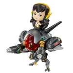 Фигурка Blizzard Carbon Fiber D.Va with Meka