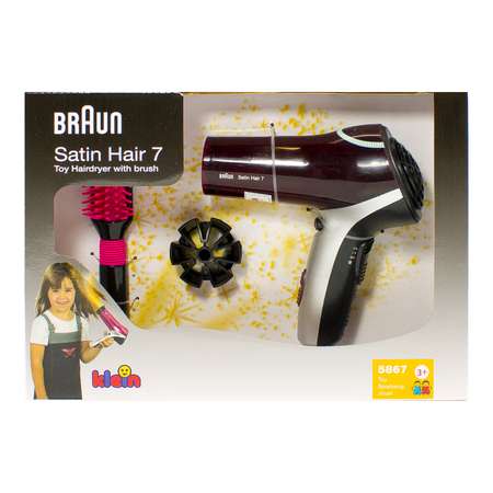 Игровой набор Klein Фен с щеткой Braun Satin Hair 7