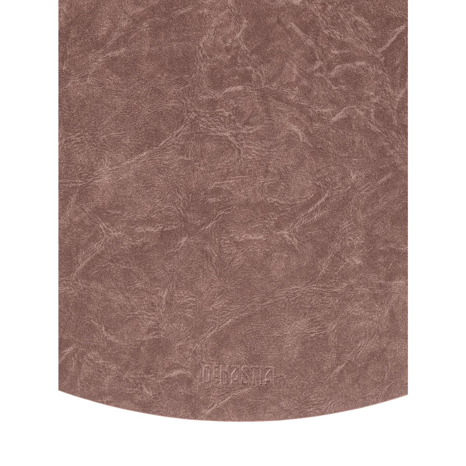 Салфетка сервировочная DeNASTIA Металлик 45x32 см экокожа коричневый E000593 - фото 3