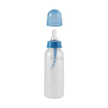 Бутылочка для кормления Baby Plus с ложкой и соской BP5114-C-1 250 мл синяя