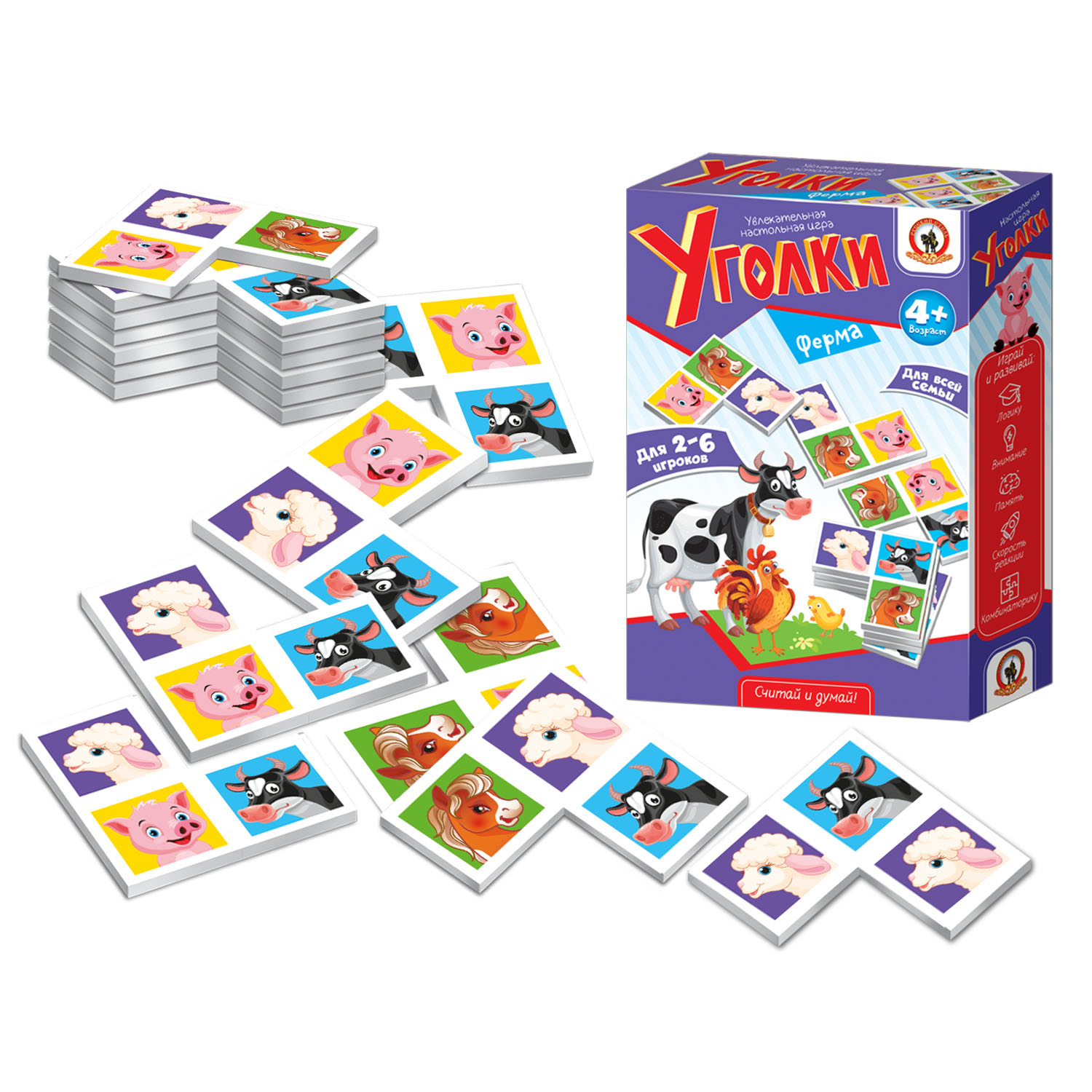 Настольная игра Русский стиль Уголки Ферма - фото 2