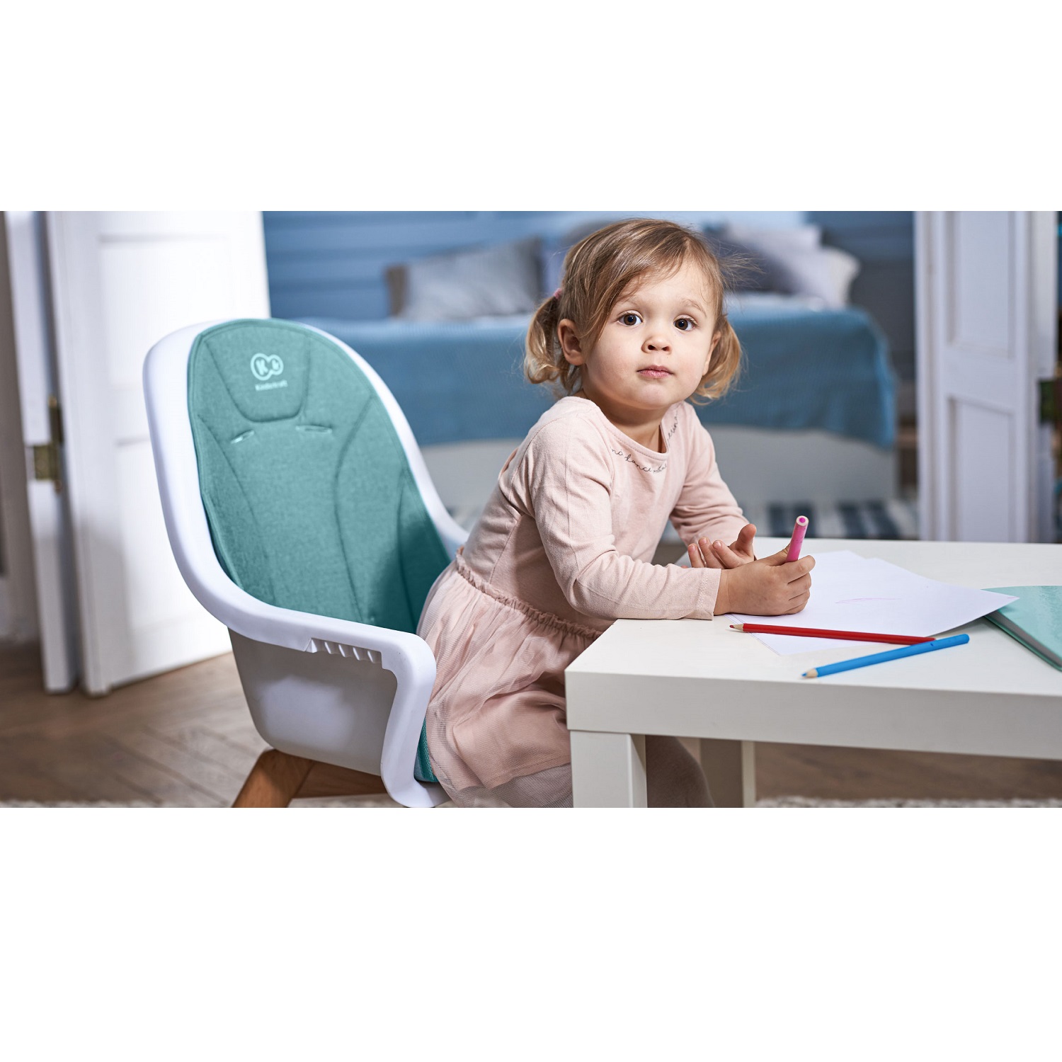 Стульчик для кормления Kinderkraft Tixi Grey - фото 14