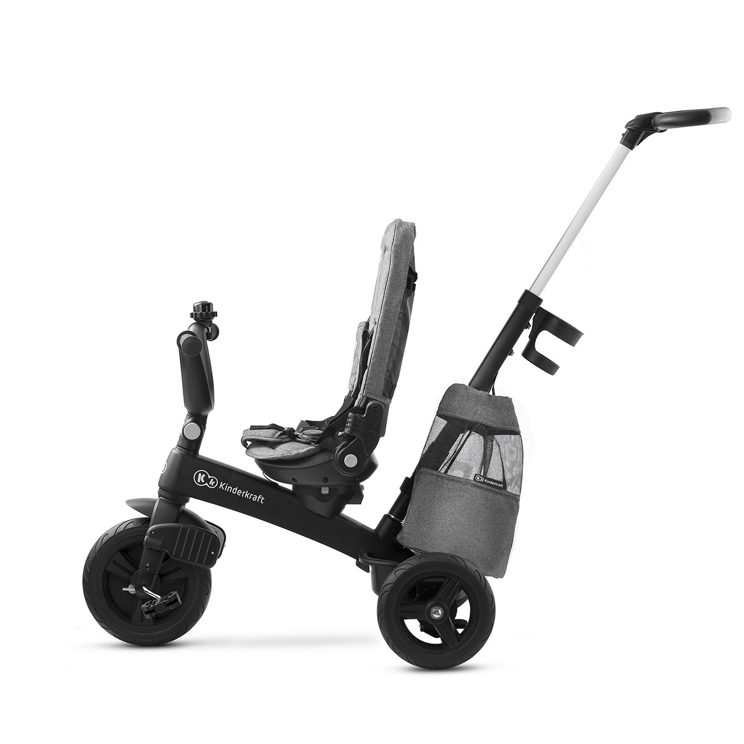 Велосипед Kinderkraft Easytwist Platinum Grey KKRETWIGRY0000 - фото 17