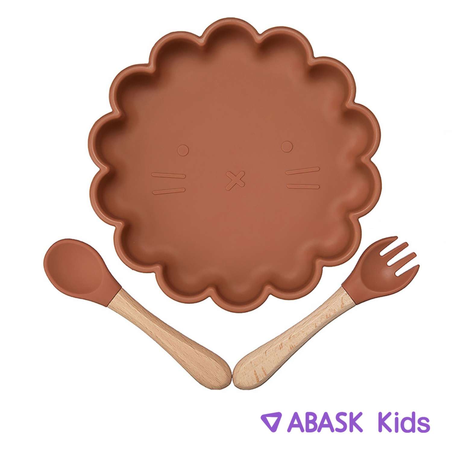 Набор детской посуды ABASK CARROTPIE 3 предмета - фото 1
