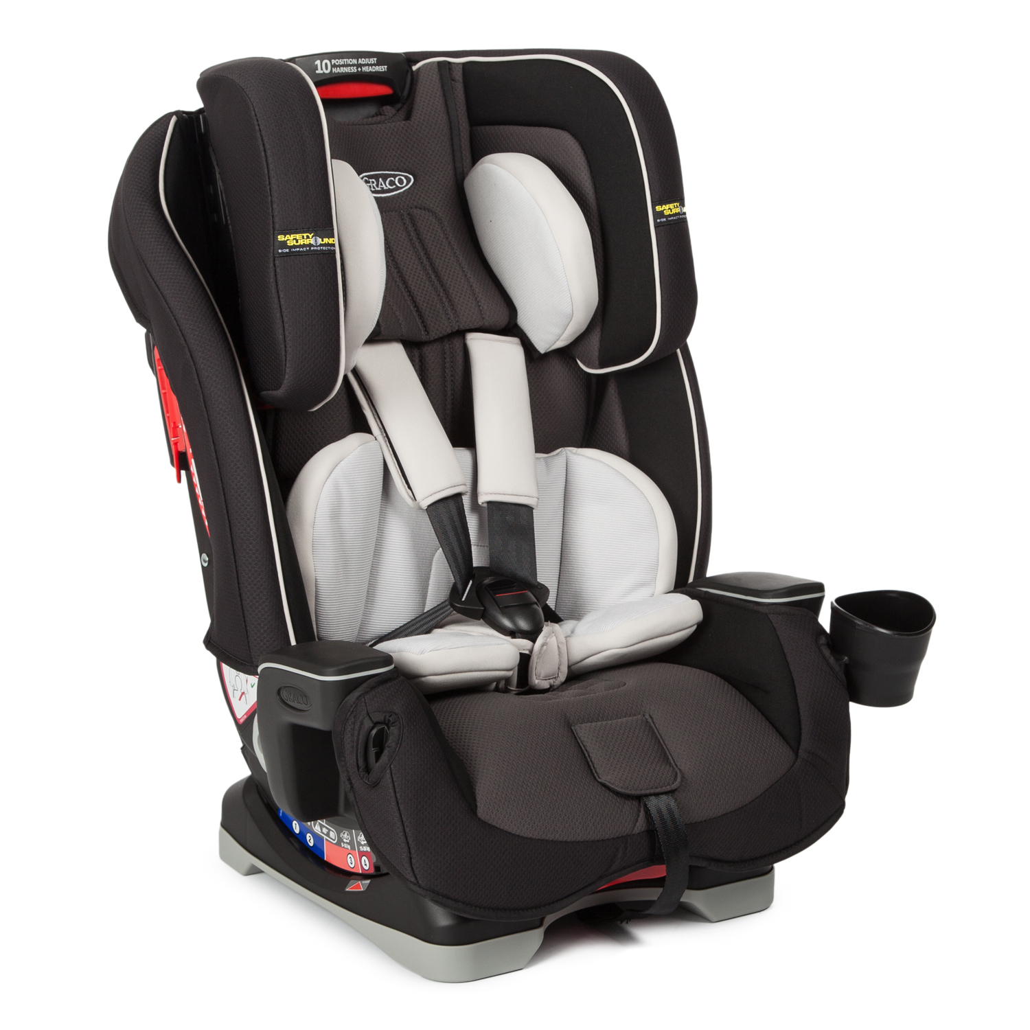 Автокресло Graco Milestone Pearl Grey 2032999 - фото 10