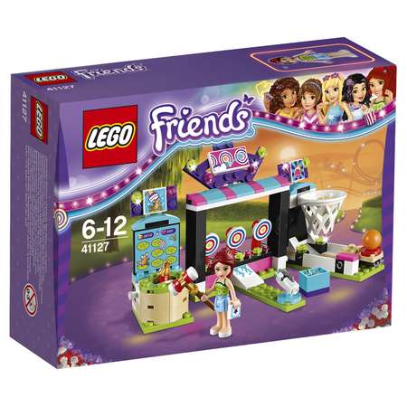 Конструктор LEGO Friends Парк развлечений: автоматы блочный