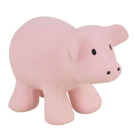 Игрушка из каучука Tikiri Свинка в подарочной упаковке