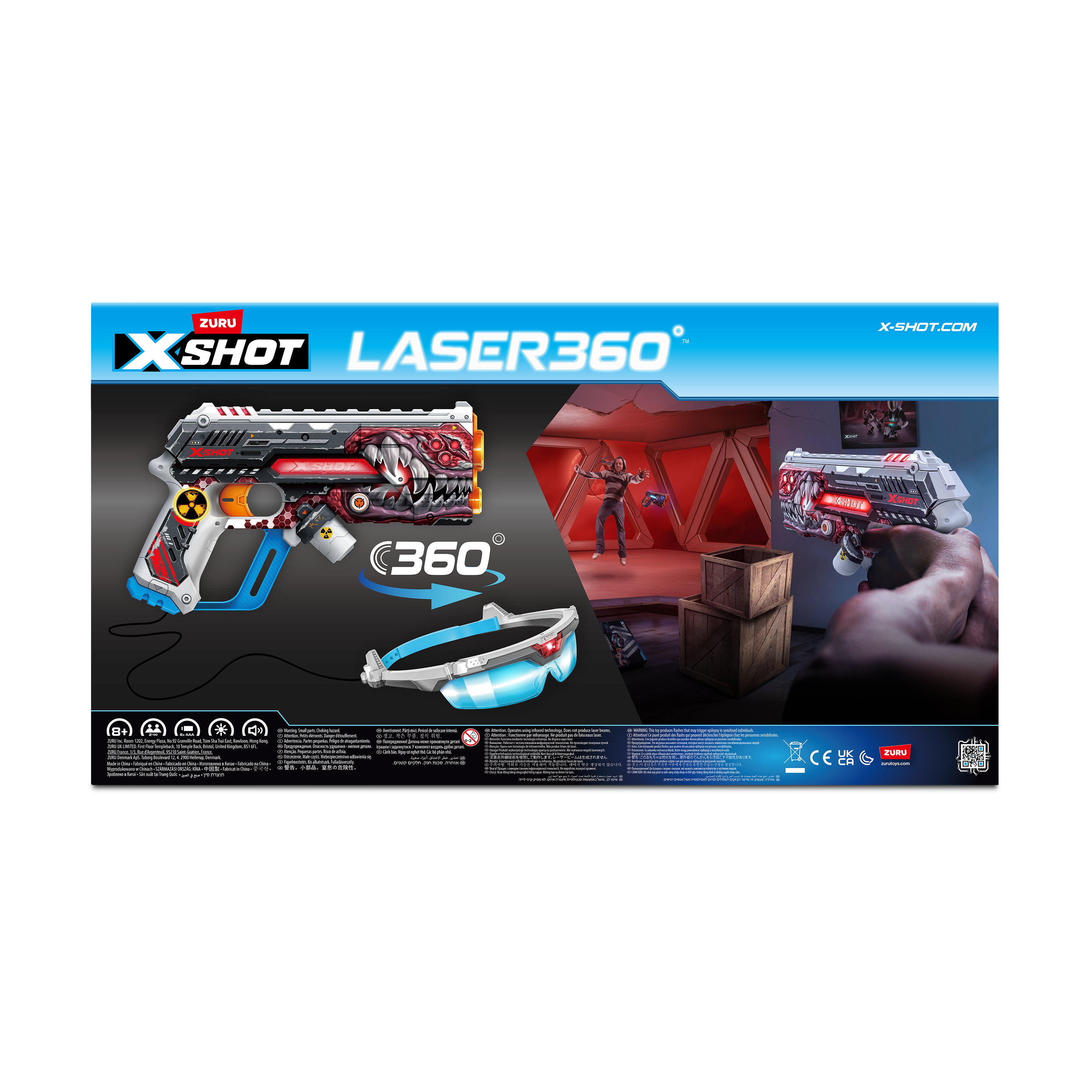 Бластер Zuru XSHOT  Skins Laser - фото 12