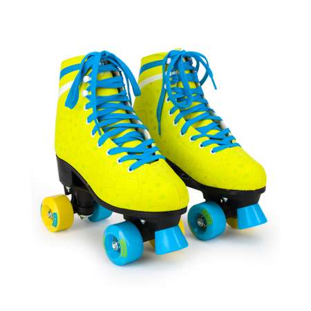 Роликовые коньки SXRide Roller skate YXSKT04LEM40 цвет лимонный размер 40