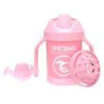 Поильник-непроливайка Twistshake Пастельный розовый 230 мл 4 мес+