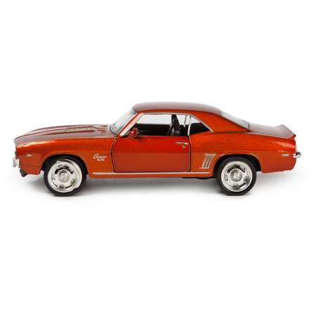 Машина Mobicaro 1969 Chevrolet Camaro 1:32 Оранжевый металлик