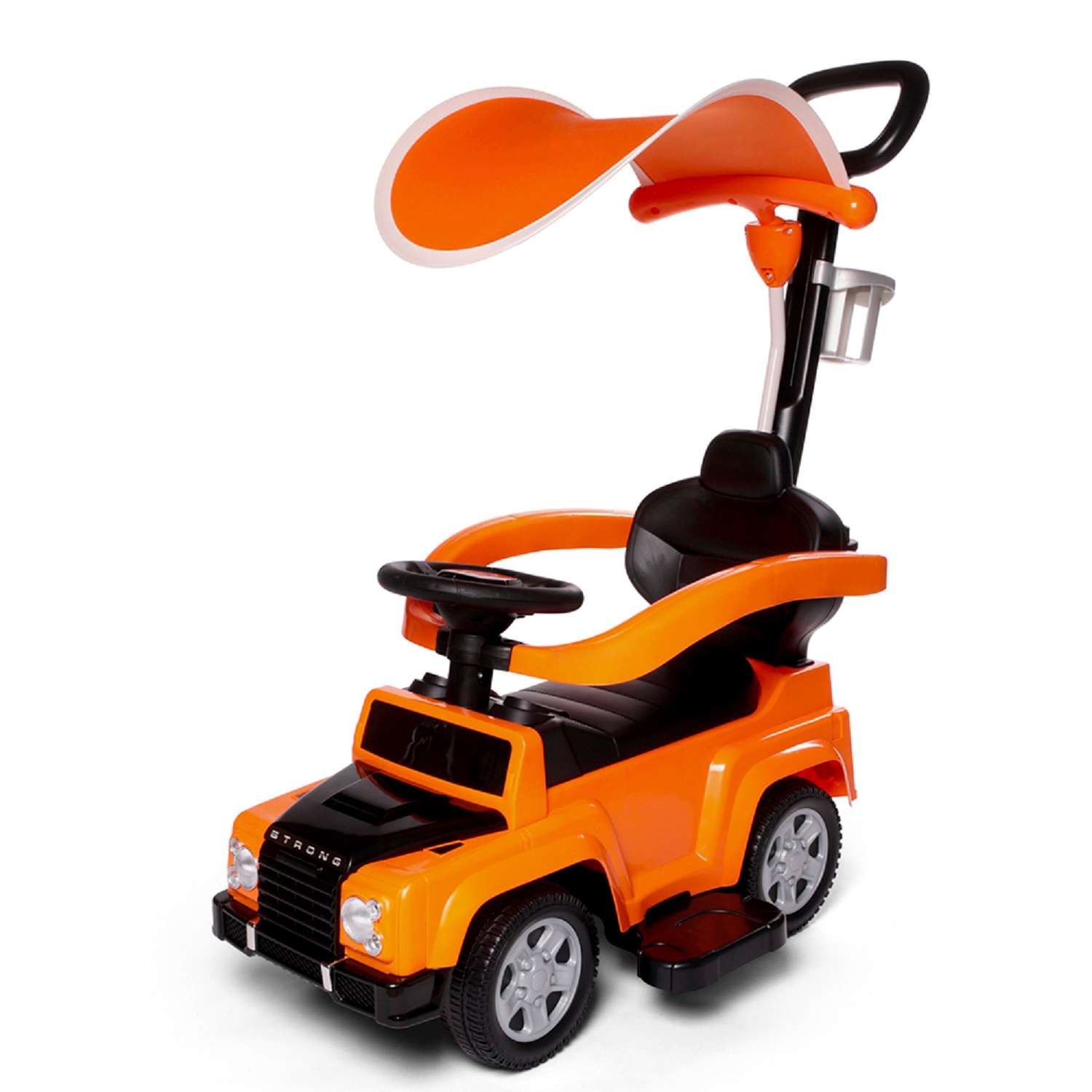 Каталка BabyCare Stroller оранжевый - фото 1