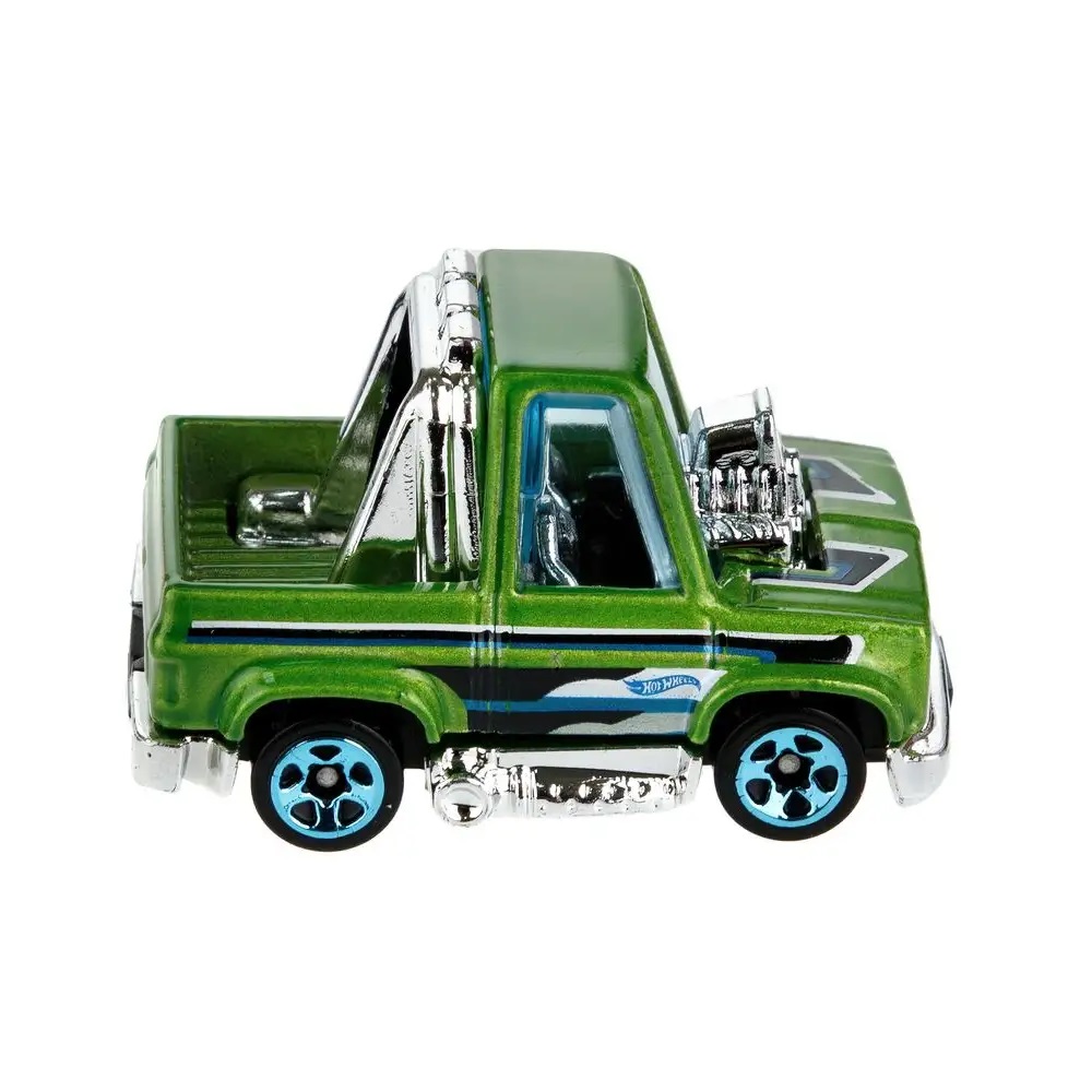 Автомобиль Hot Wheels Toond 83 Chevy silverado 1:64 без механизмов зеленый 1513 - фото 4