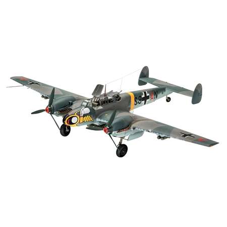 Сборная модель Revell Тяжелый истребитель Messerschmitt Bf110 C-7