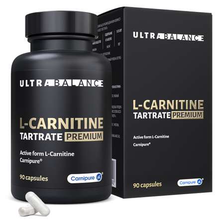 Л-карнитин UltraBalance Витамины 90 капсул