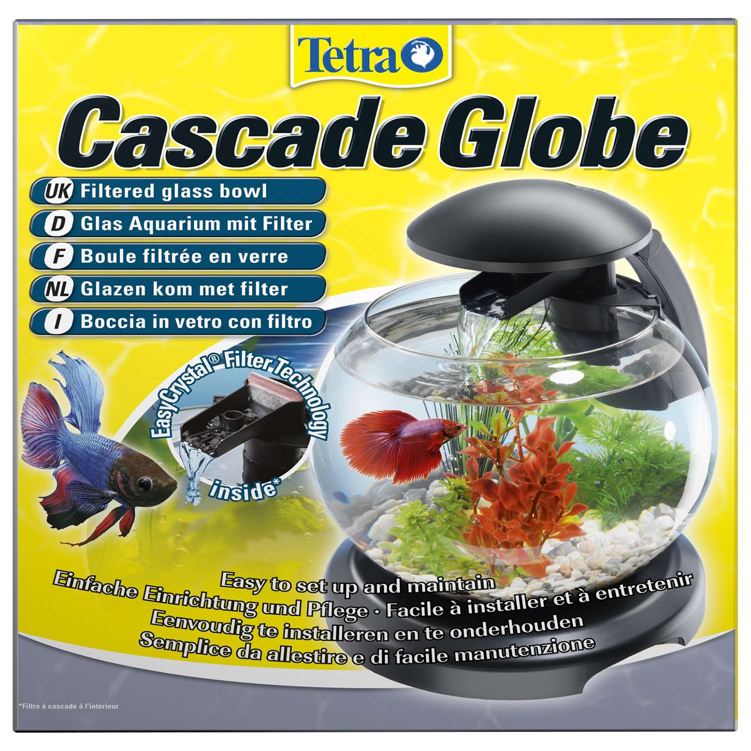 Комплекс аквариумный Tetra Cascade Globe 6.8л Черный - фото 2