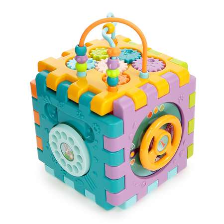Развивающая игрушка Sima-Land «Логический куб» световые и звуковые эффекты