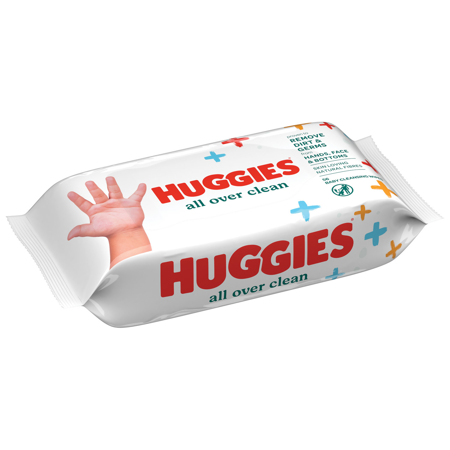 Влажные салфетки Huggies All over clean 56шт купить по цене 144 ₽ в  интернет-магазине Детский мир