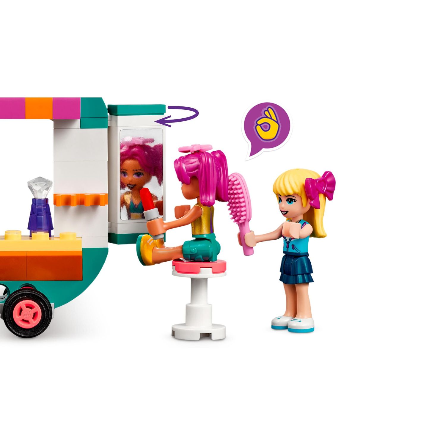 Конструктор LEGO Friends Mobile Fashion Boutique 41719 - фото 4